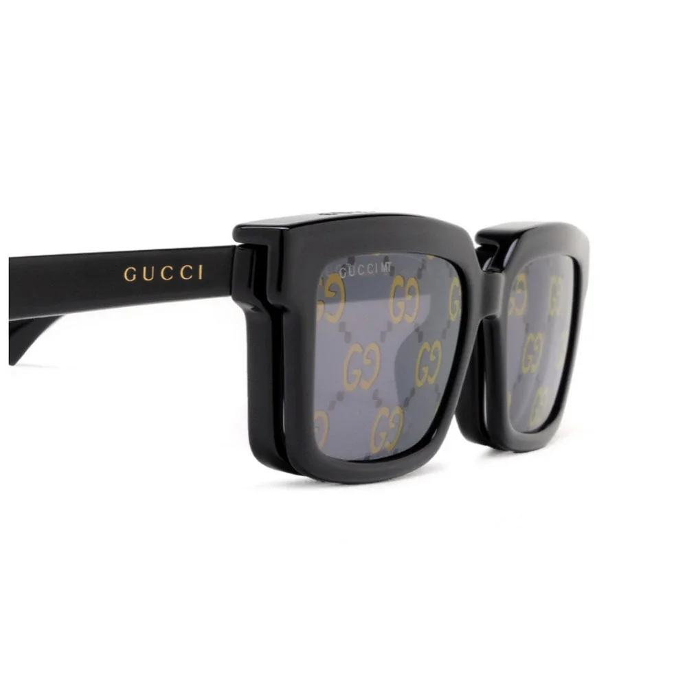 NWT Gucci GG1543S-001 Black 54mm Sunglasses